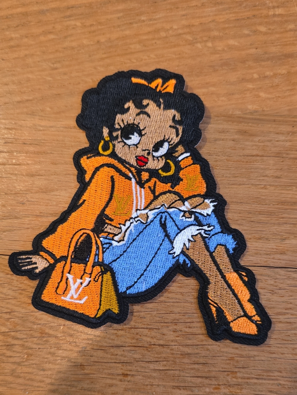 Betty Boop Iron On Patch